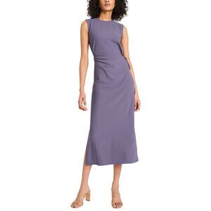 Luxely Womens  Midi Dress, Grey
